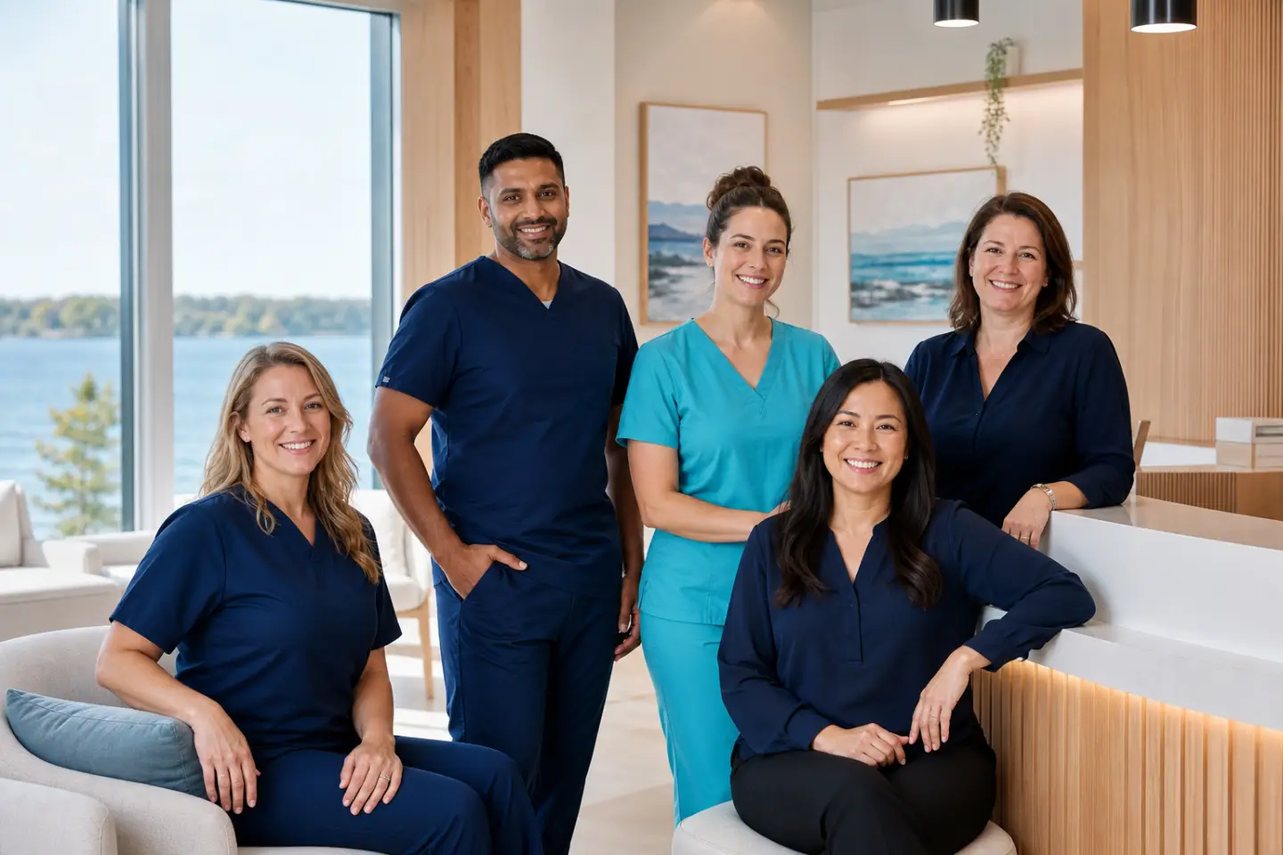 The welcoming dental professionals at Port Dover Family Dentistry